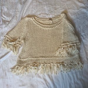 Free People crochet top, women’s L